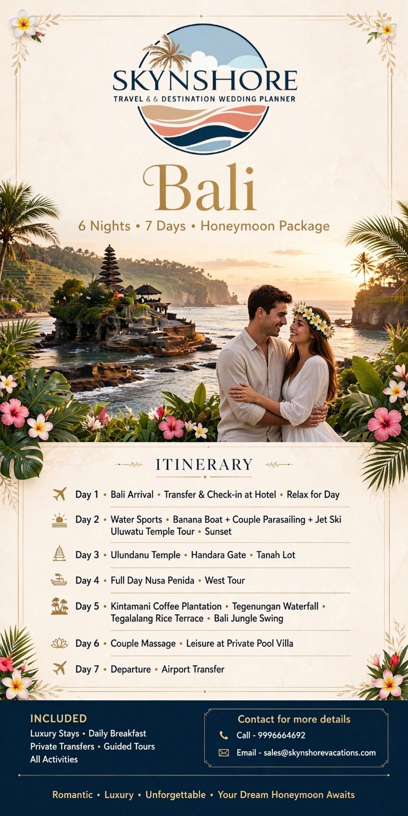 Bali Honeymoon Heaven - The Island of Gods